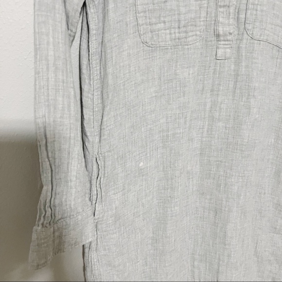 Marine Layer Cecilia Popover top tunic Grey Size S - Picture 4 of 7